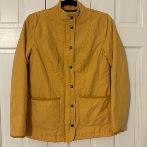 Orvis Mustard Yellow Quilted Jacket